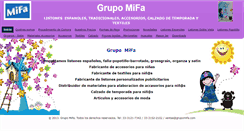 Desktop Screenshot of grupomifa.com